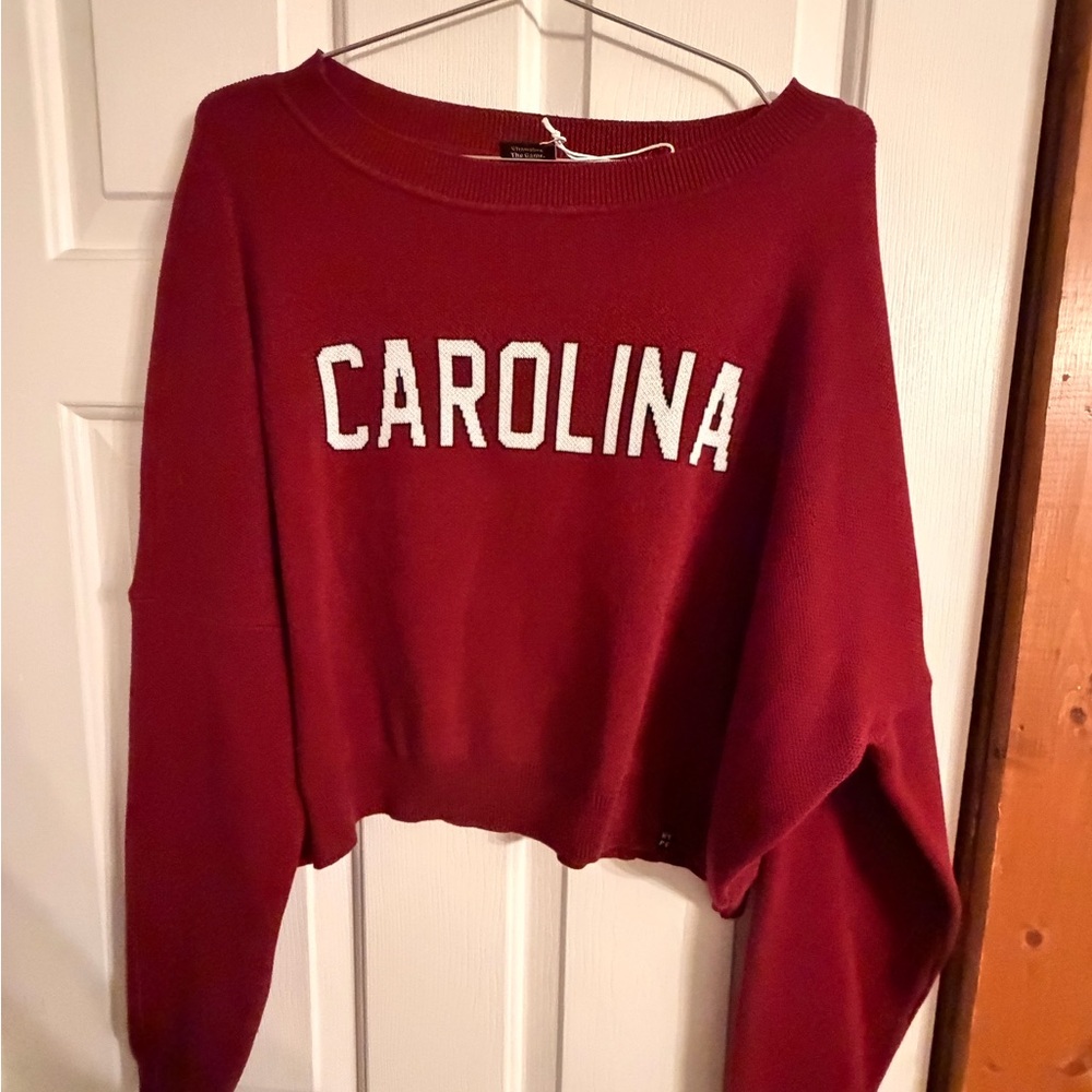 Red Crew Neck Sweater